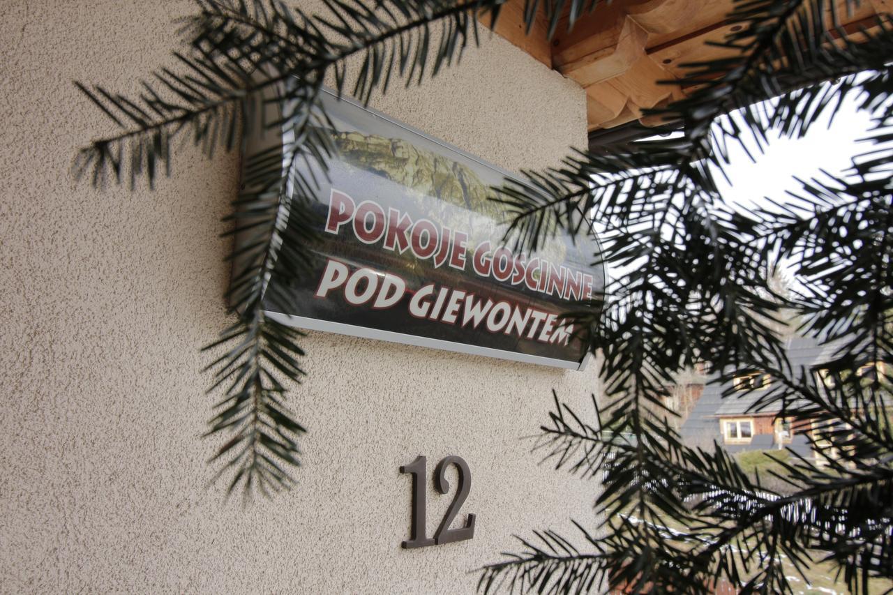 Pokoje Goscinne Pod Giewontem 자코파네 외부 사진